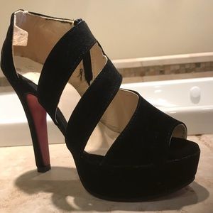 Strappy Platform Heels